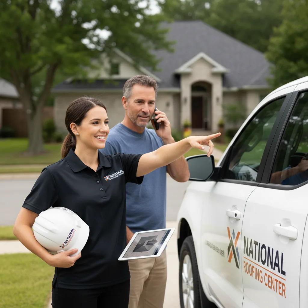 National Roofing Center customer support in Sherrill